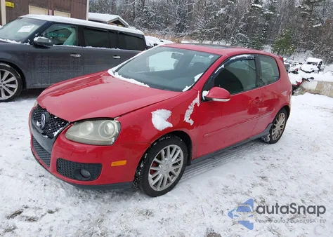 2007 Volkswagen Gti 2-Door из США, поврежденный, VIN WVWEV71K87W084754